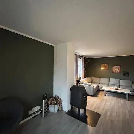 House With Charm, Valley With Lots Of Northern Lights, Breivikeidet