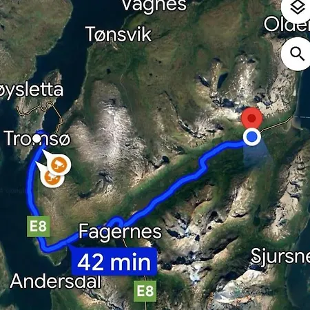 Holiday home House With Charm, Valley With Lots Of Northern Lights, Breivikeidet Tromso