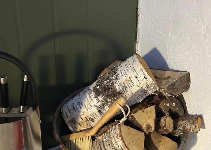 House With Charm, Valley With Lots Of Northern Lights, Breivikeidet