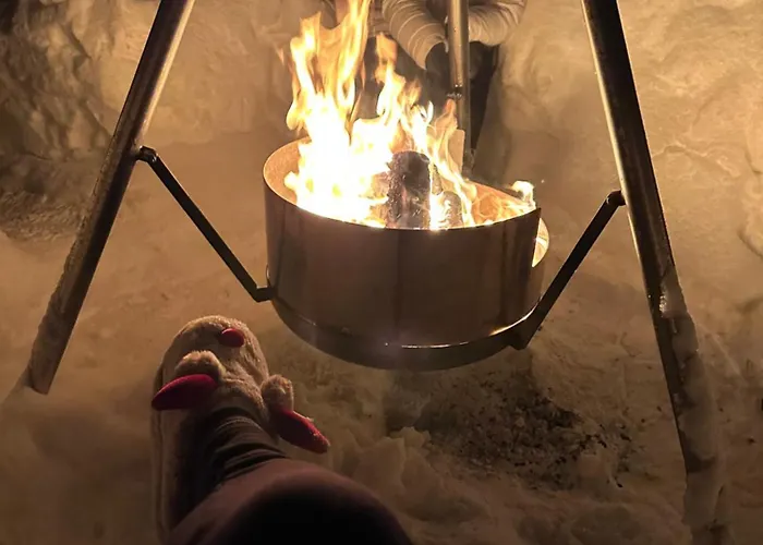House With Charm, Valley With Lots Of Northern Lights, Breivikeidet Prázdninový dům